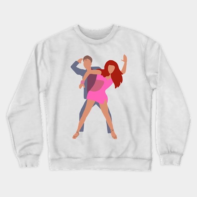 Joe and Dianne jive Crewneck Sweatshirt by scooptroop